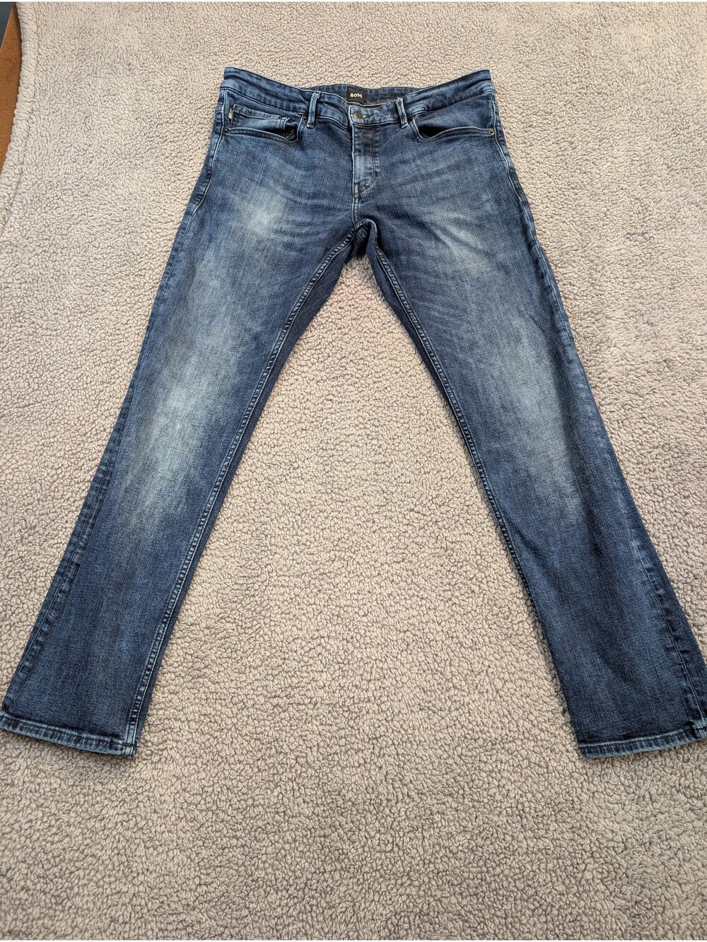 Boss Jeans Men's Size 34x31** Dark Blue Straight Leg (0770)